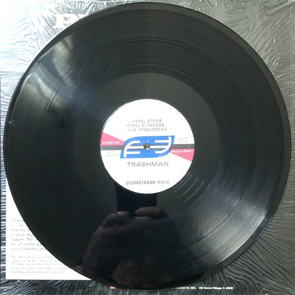 Trashman Cosmotrash RMX Vinyl Lp '92 - Picture 4 of 4